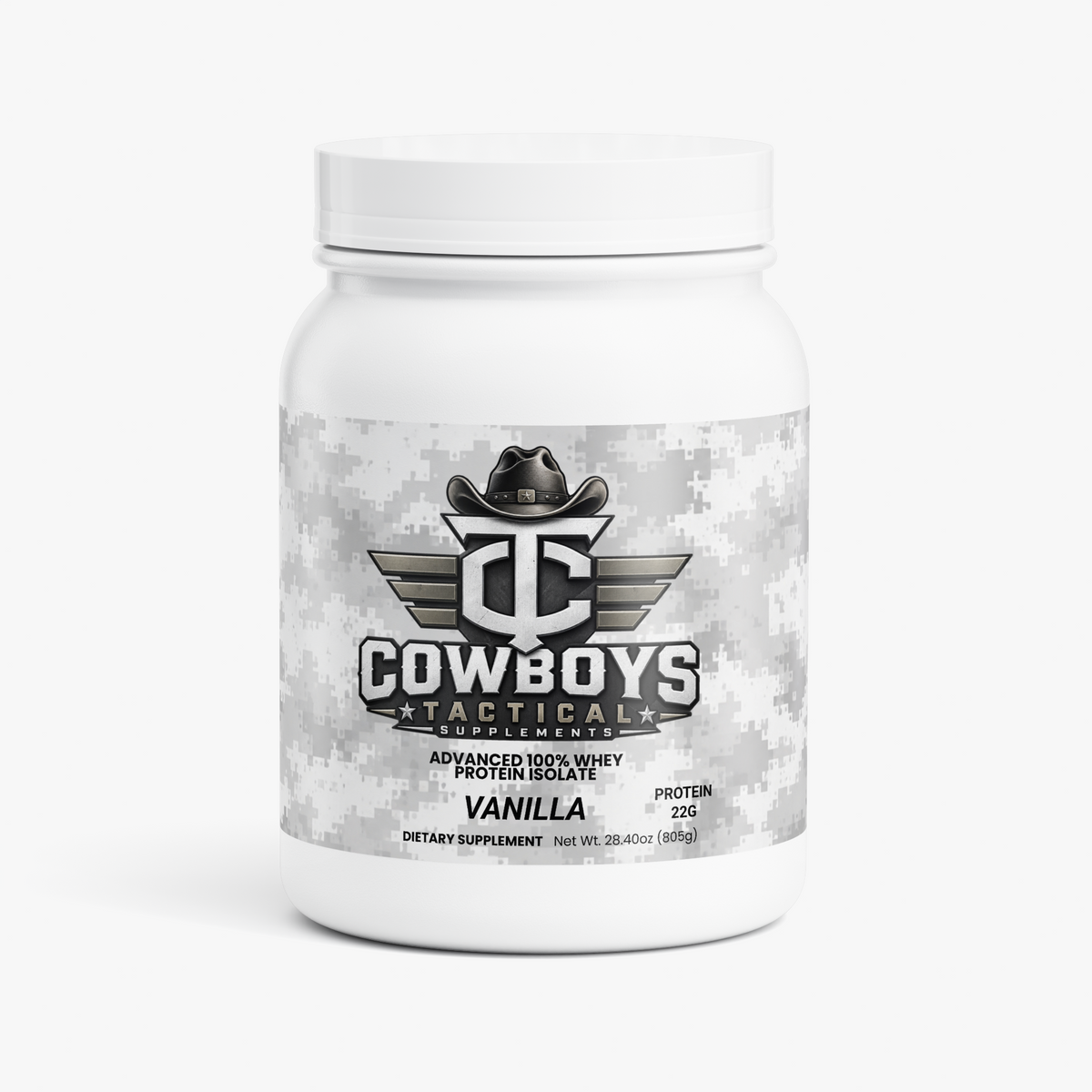 Advanced 100% Whey Protein Isolate (Vanilla)
