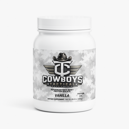 Advanced 100% Whey Protein Isolate (Vanilla)