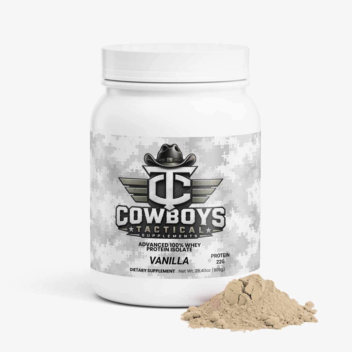 Advanced 100% Whey Protein Isolate (Vanilla)